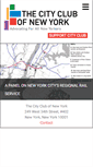 Mobile Screenshot of cityclubny.org
